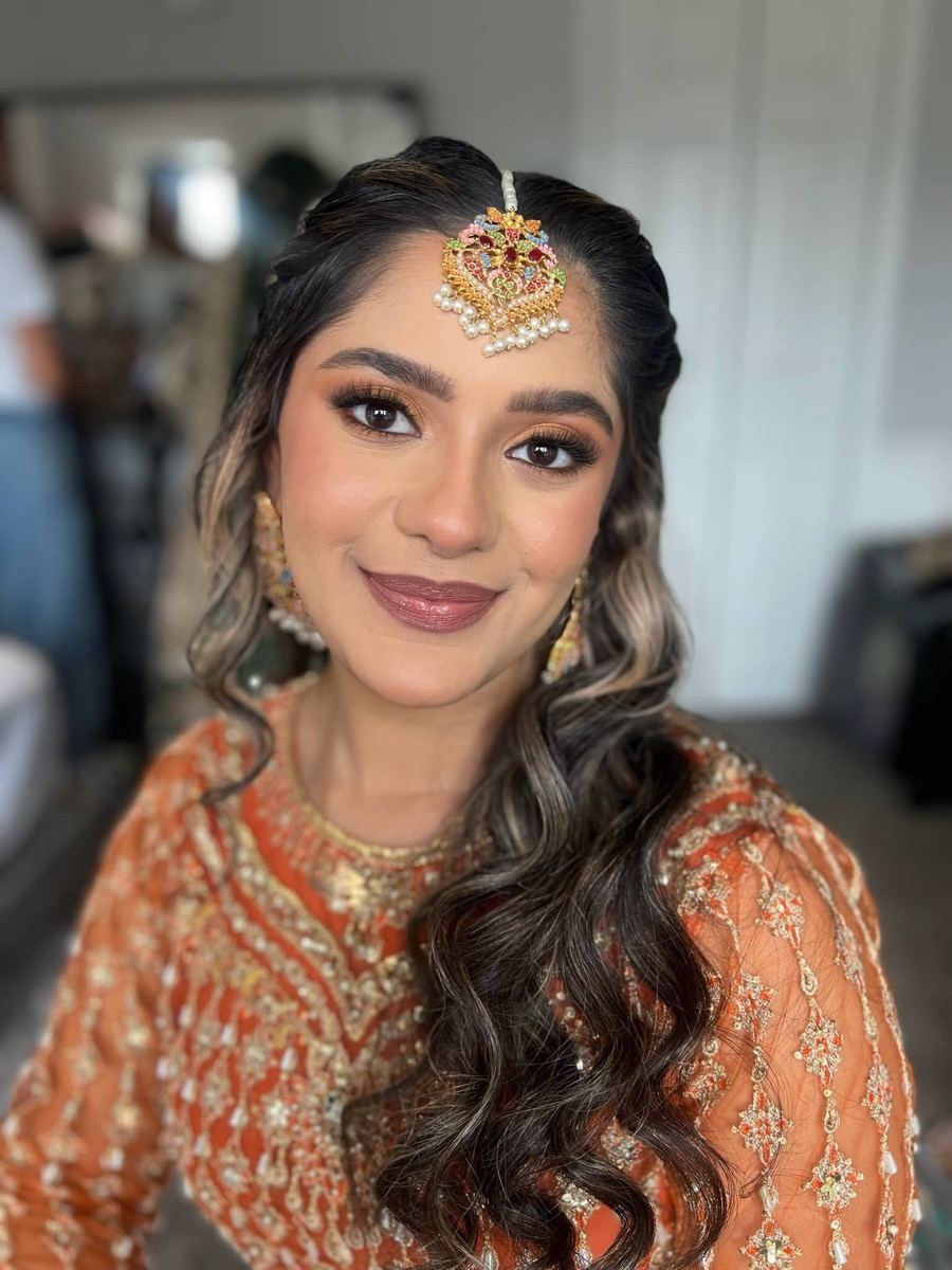 Bridal makeup by Simran Khurana